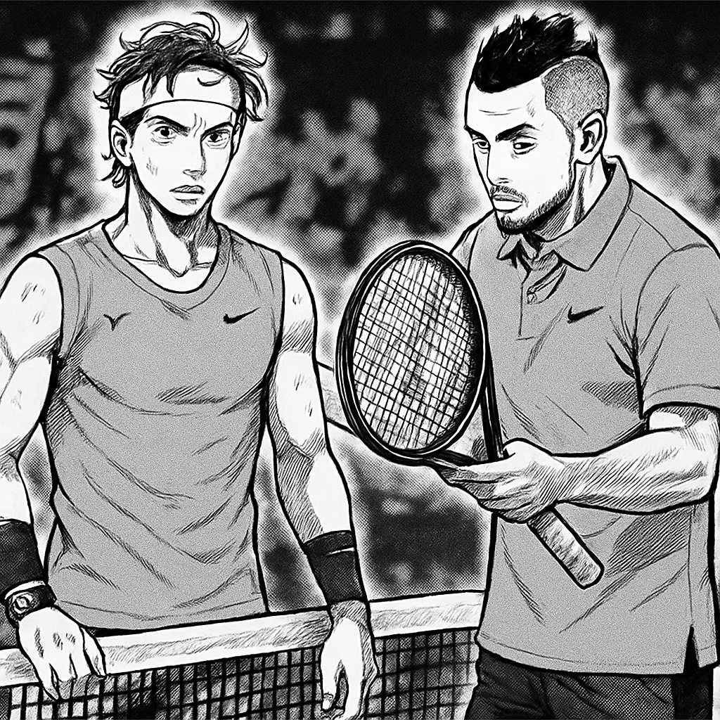 Kyrgios Critiques Nadal Following Murray Remarks