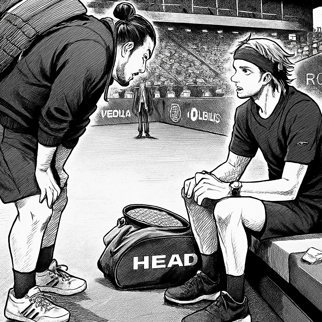 Zverev seeks medical attention after injury