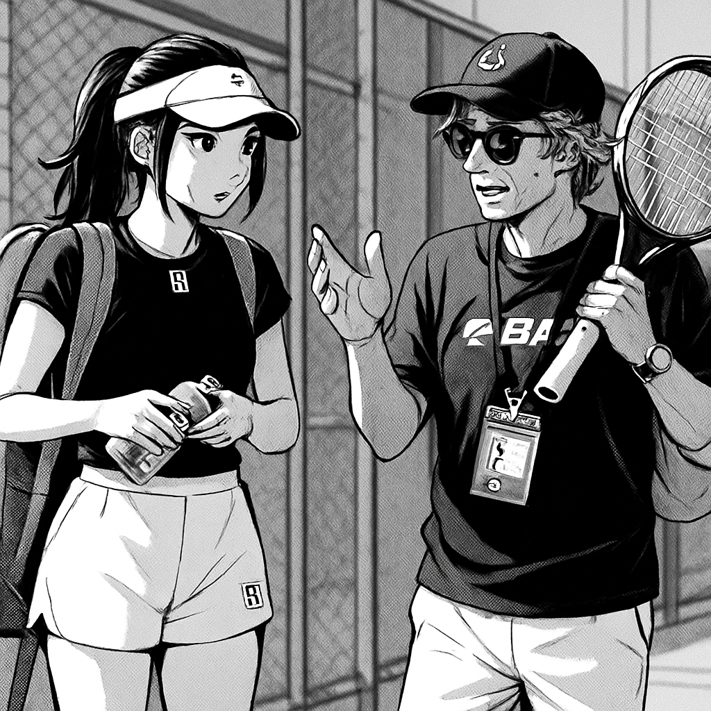 Emma Raducanu's training with Nadal's coach