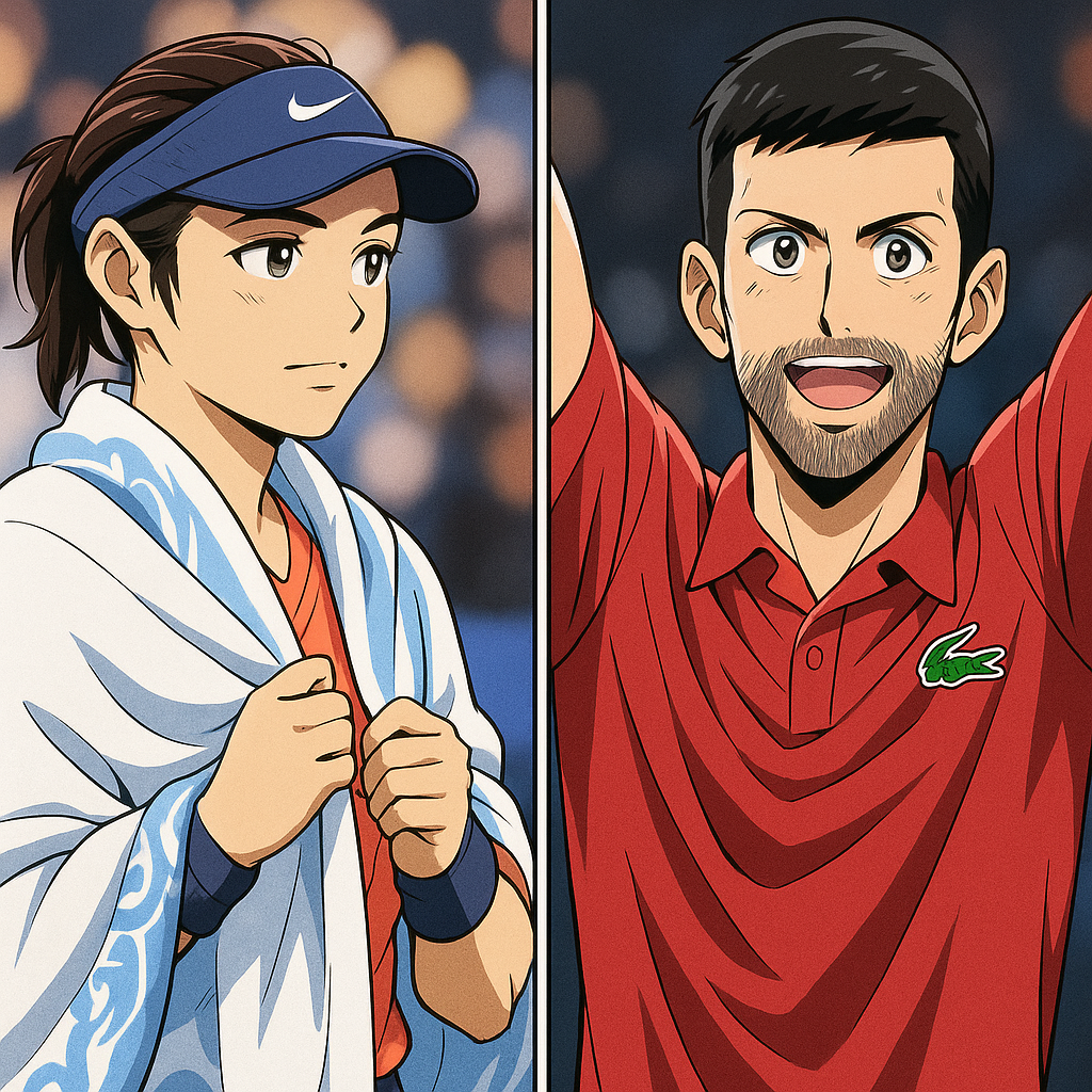 Djokovic Dominates as Raducanu Struggles