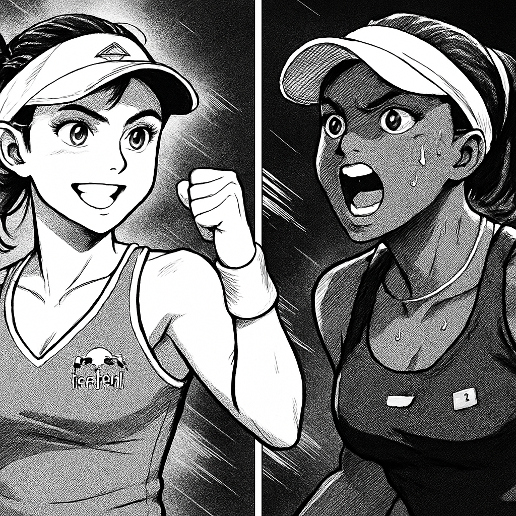 Teen Tennis Duo Shakes Up Doubles