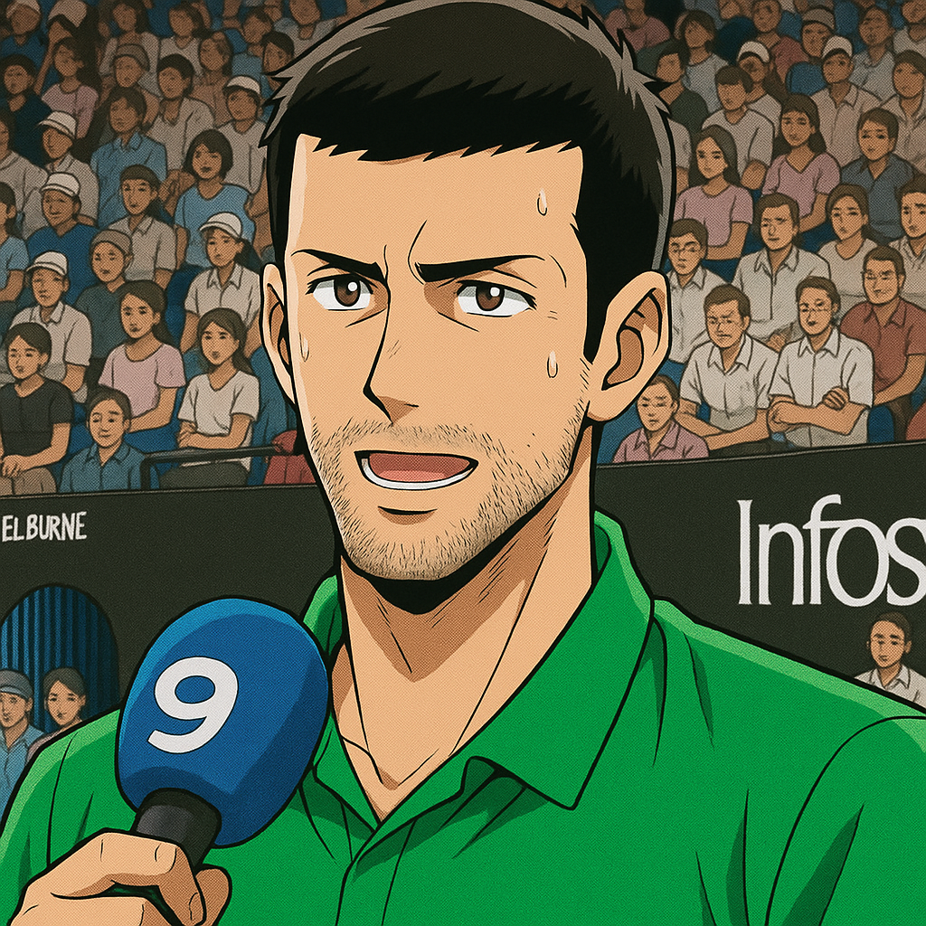 Djokovic Apologizes for Australian Open Outburst