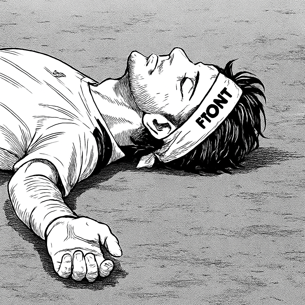 Emotional Victory After Marathon Tennis Match