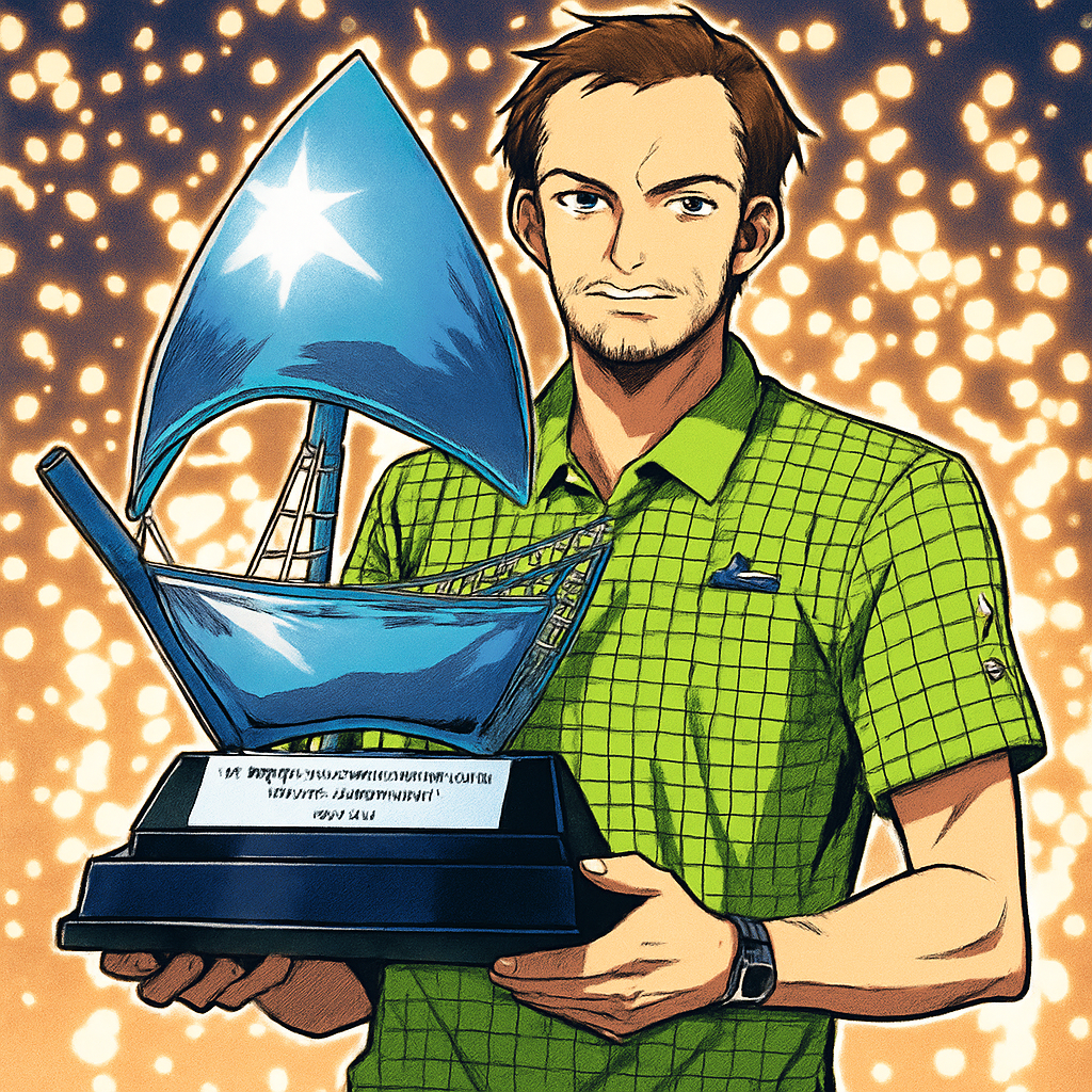 Medvedev's Historic Prize Without Playing