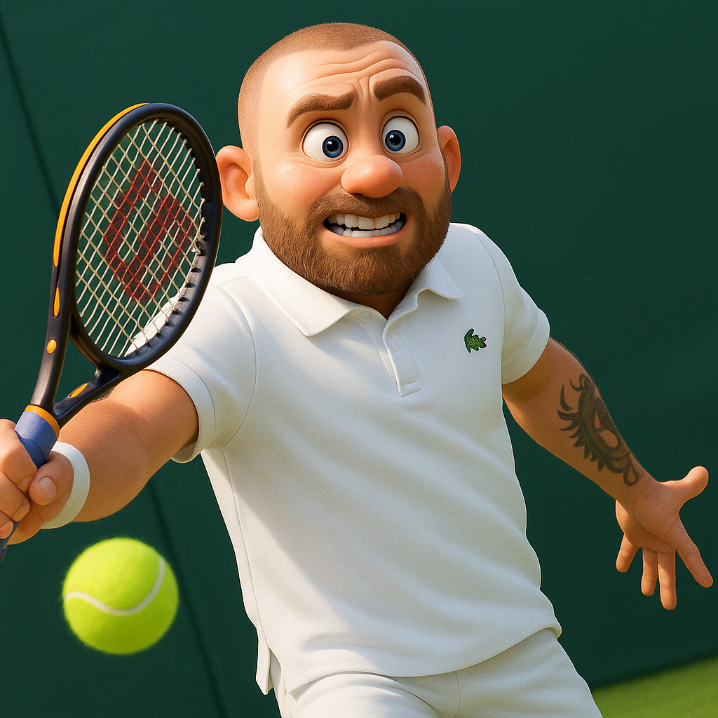 Evans Bans Dad from Djokovic Match