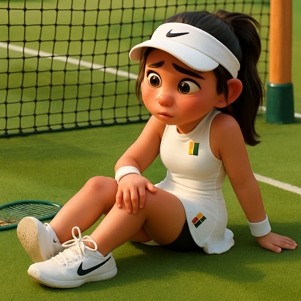 Raducanu's Wimbledon Injury Scare