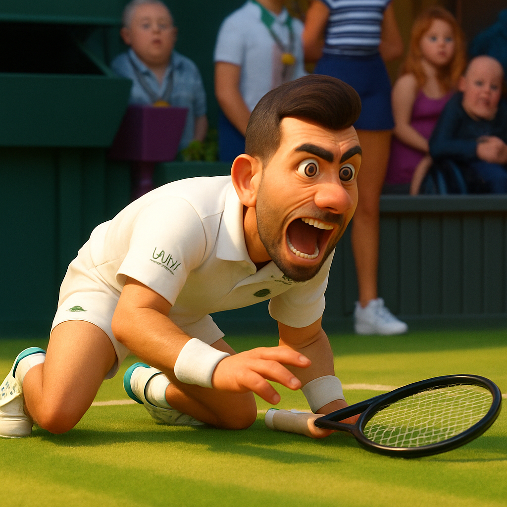 Djokovic's Wimbledon Hopes Shaken After Fall