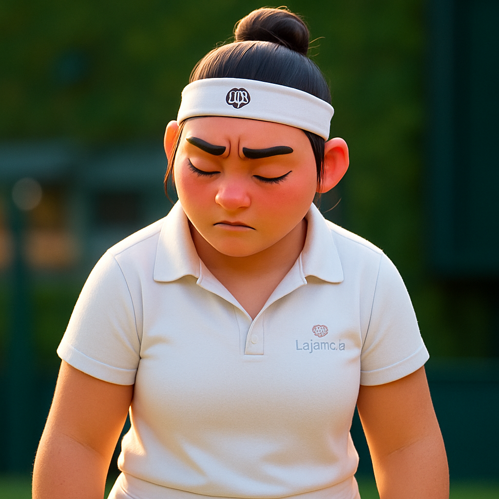 Wimbledon finalist takes emotional tennis hiatus