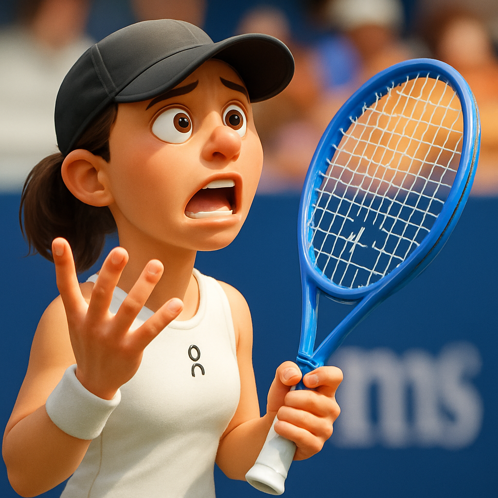 Swiatek battles through frustrating victory