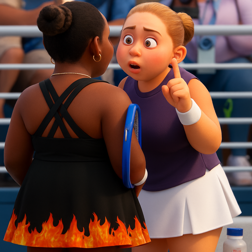 Ostapenko feud escalates at US Open