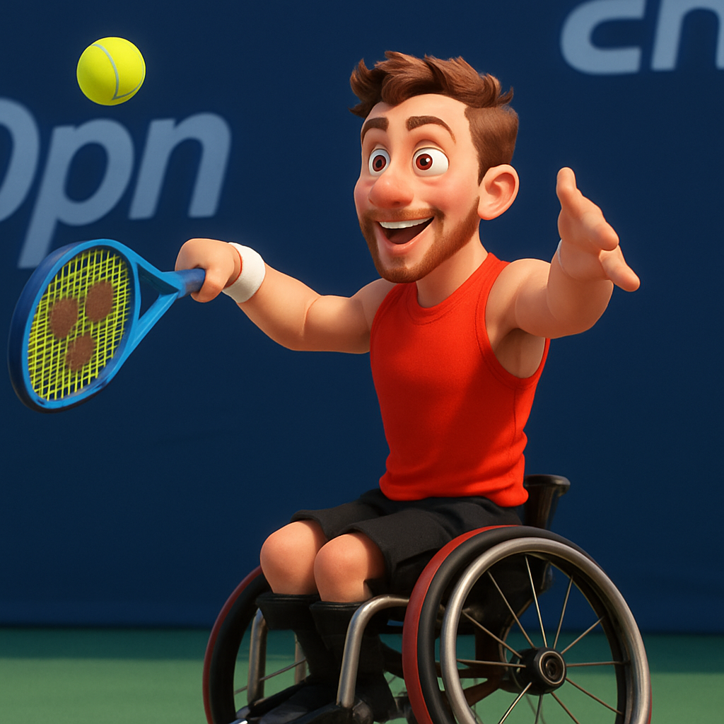 British Wheelchair Tennis Stars Advance