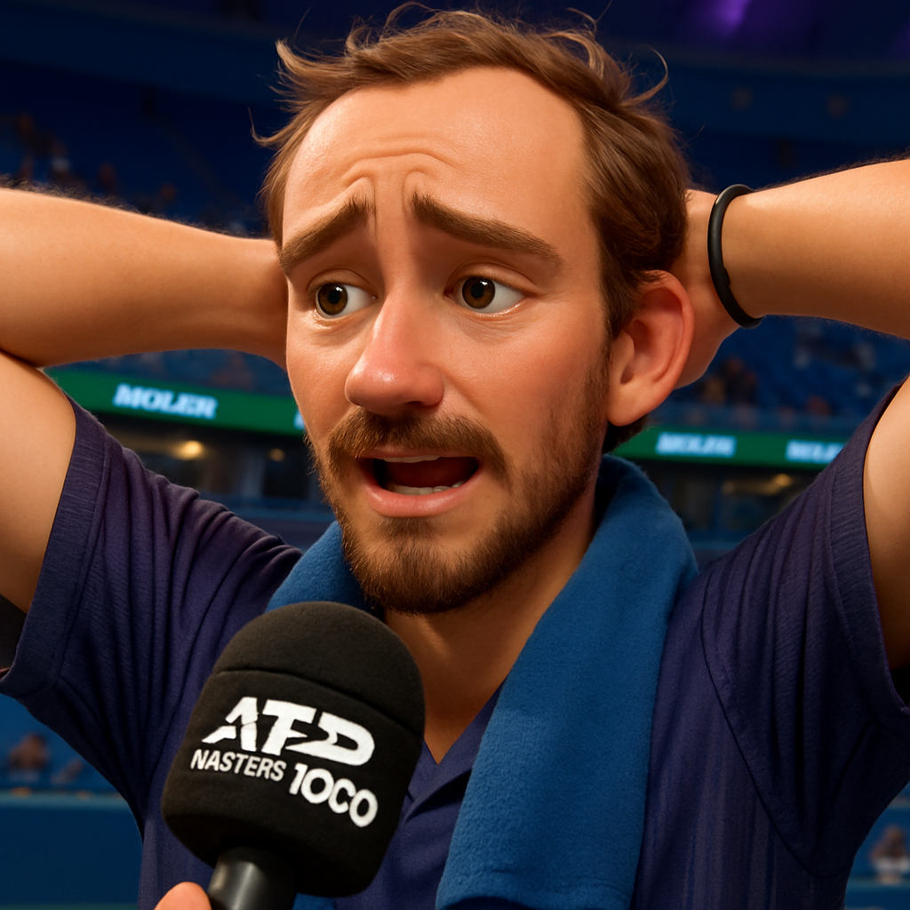 Medvedev enjoys rivals' brutal Shanghai struggles