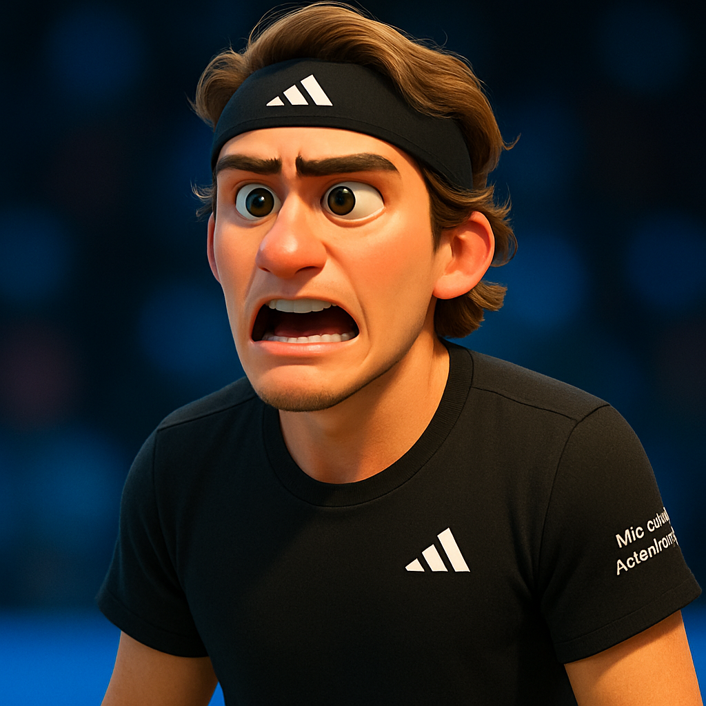 Zverev's tense ATP Finals interview exchange