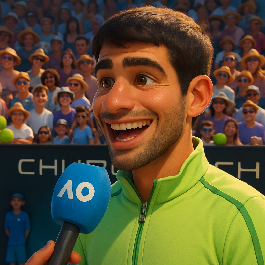 Alcaraz Curses, Crowd Boos Interview