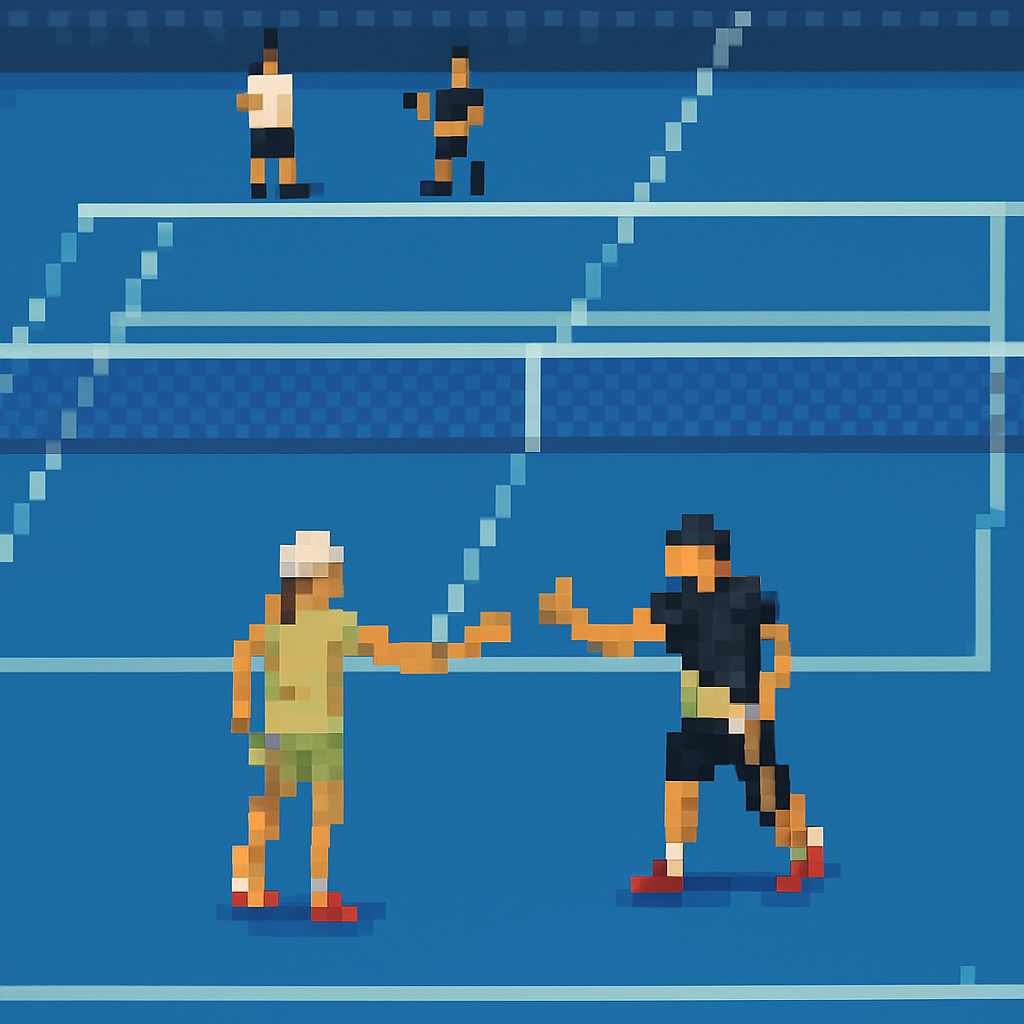 Former tennis star loses comeback match