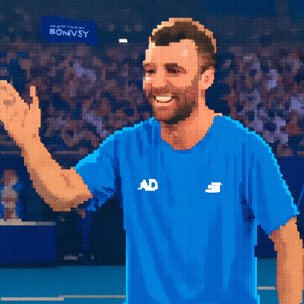 Amateur's Six-Point Million-Dollar Tennis Win