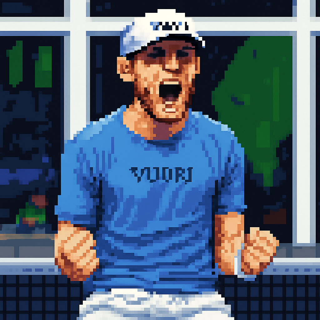 College Dropout Stuns Top-20 Tennis Rival