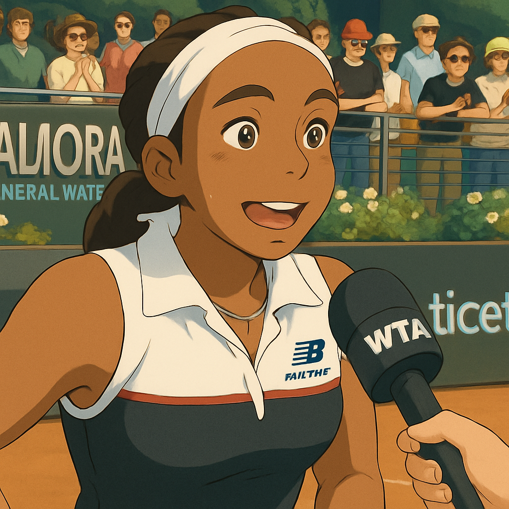 Gauff's Bold Remark Sparks Italian Open Debate