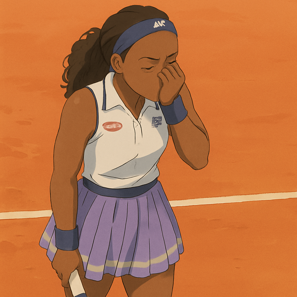 Gauff's Emotional French Open Outburst