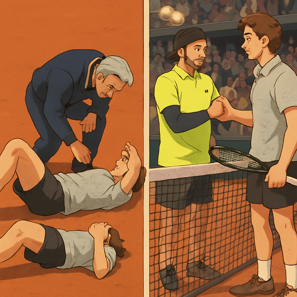French Open star falls, Brits advance