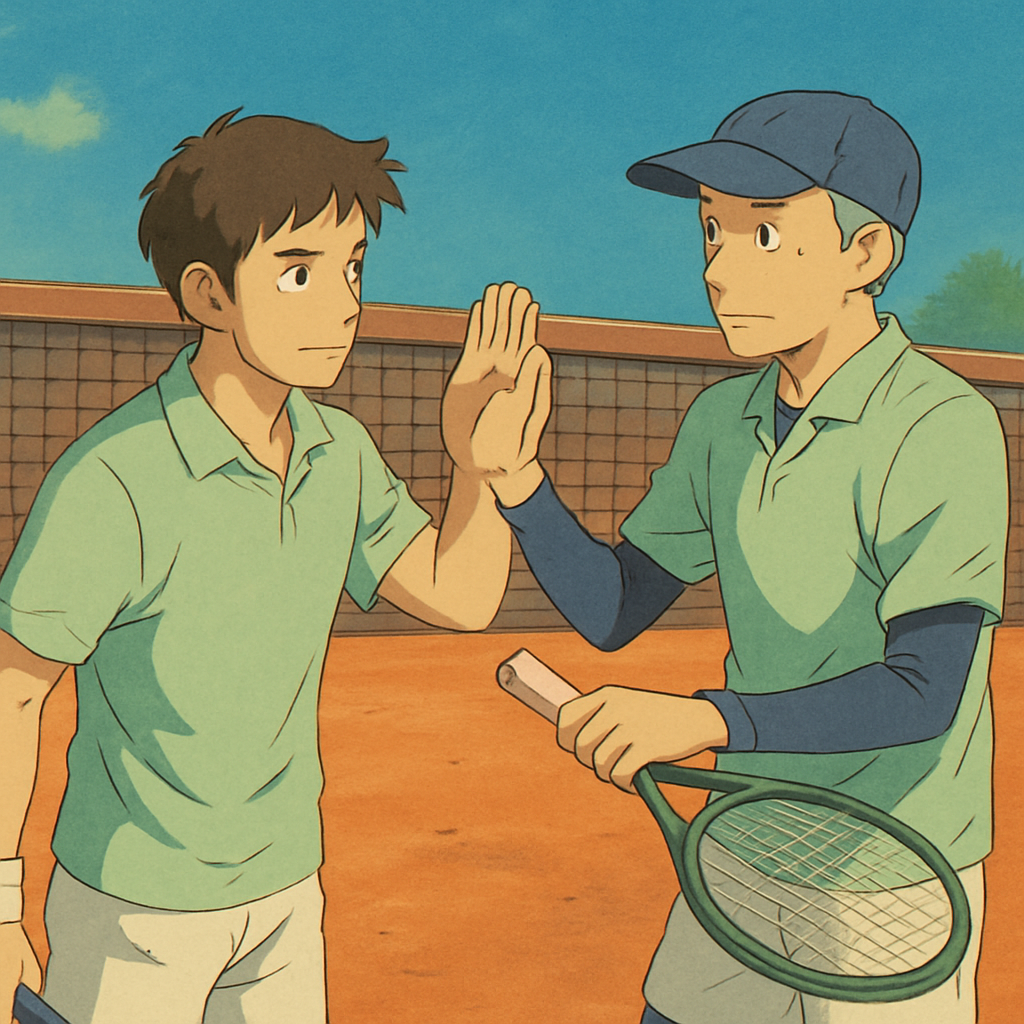 Britons Triumph in Doubles Match
