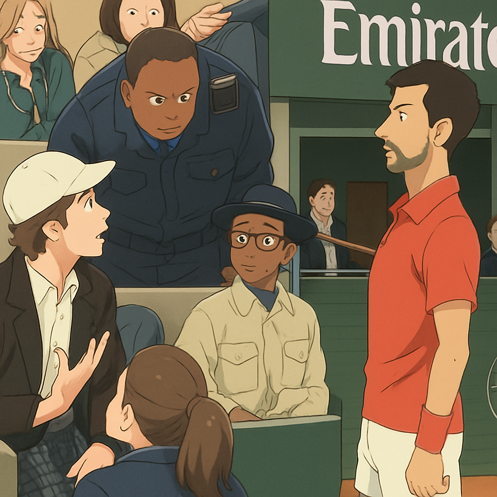 Djokovic's French Open Match Disrupted by Fan